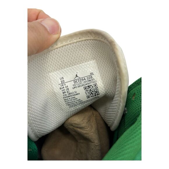 Nike Air Jordan 1 SE Pine Green Size 10 Mid Basketball Sneaker DC7294-103 - Picture 6 of 9